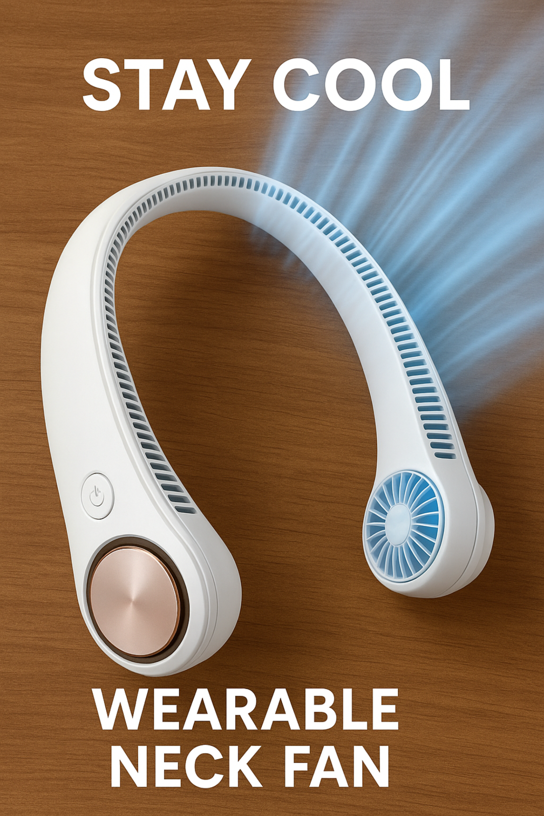 Portable Bladeless Hanging Rechargeable Neck Fan